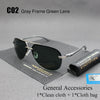 Aluminum Polarized Aviator Sunglasses For Men